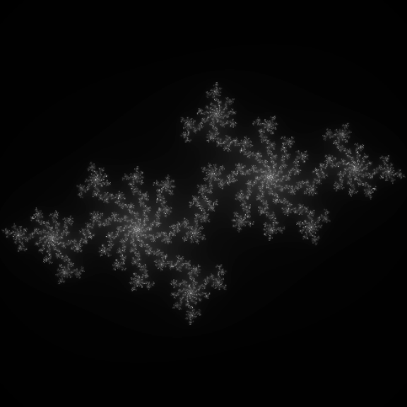 Screenshot of Julia Set Visualisation sketch